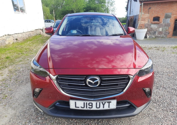 Mazda CX-3 cena 45900 przebieg: 21676, rok produkcji 2019 z Olsztyn małe 326